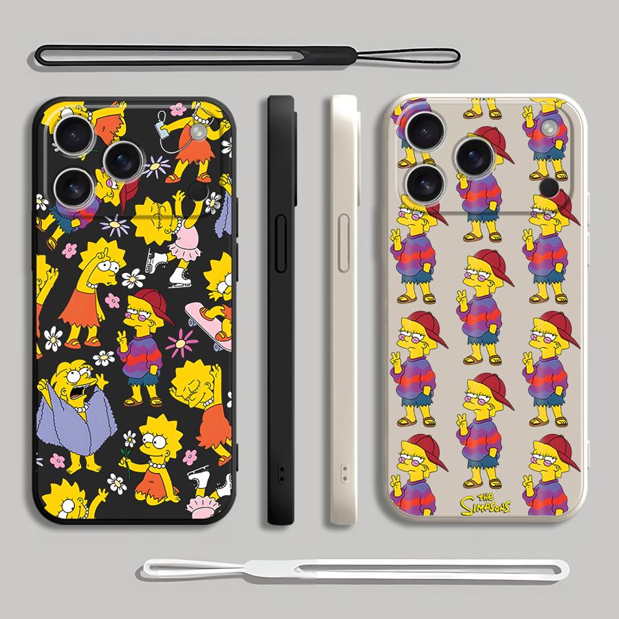 Lanyard Anime Logo - The Simpsons Lisa hoesje voor Apple