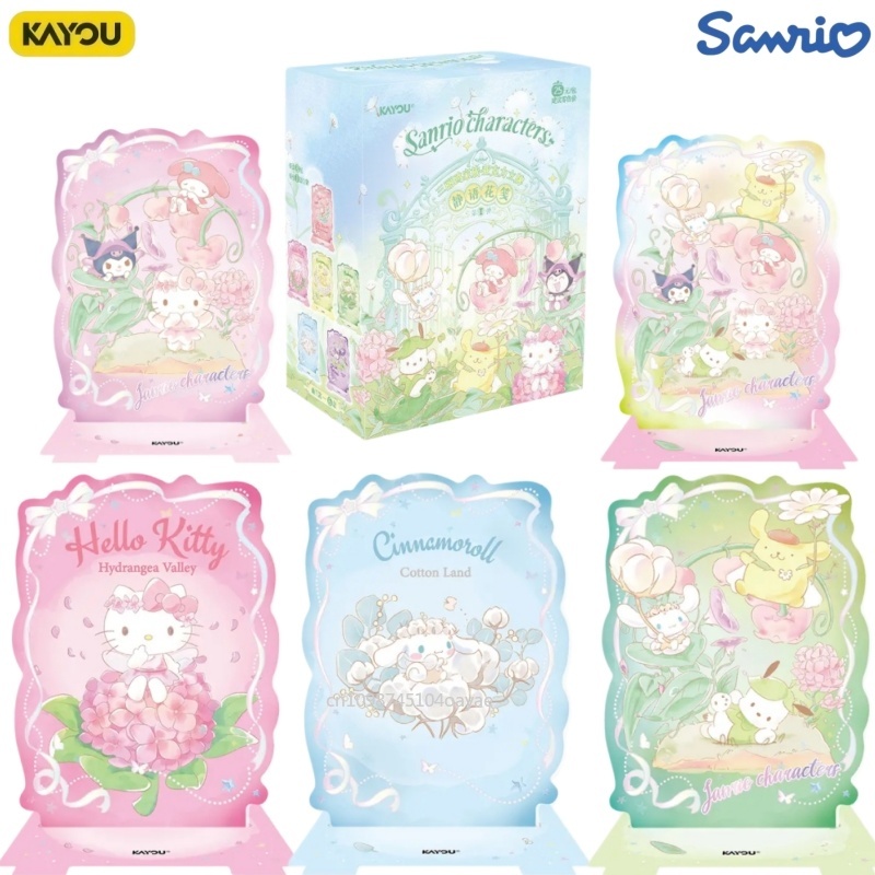Anime Merchandise Bd - KAYOU Sanrio Characters Whisper-Floral Scroll Acryl