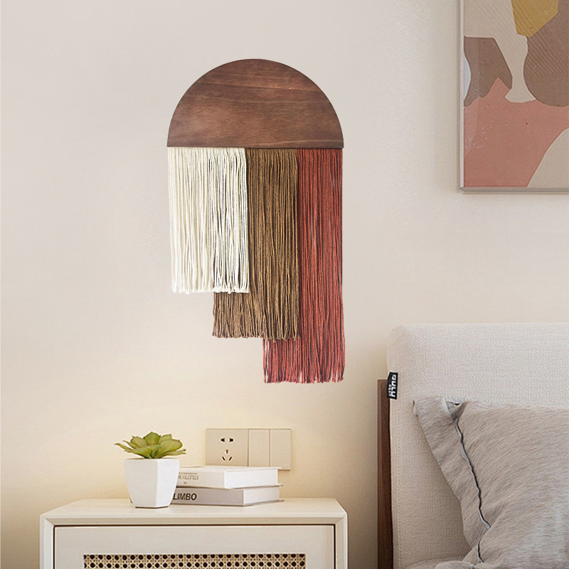 Halfrond houten wandkleed met  - Wall Scroll Tapestry recensie en prijs