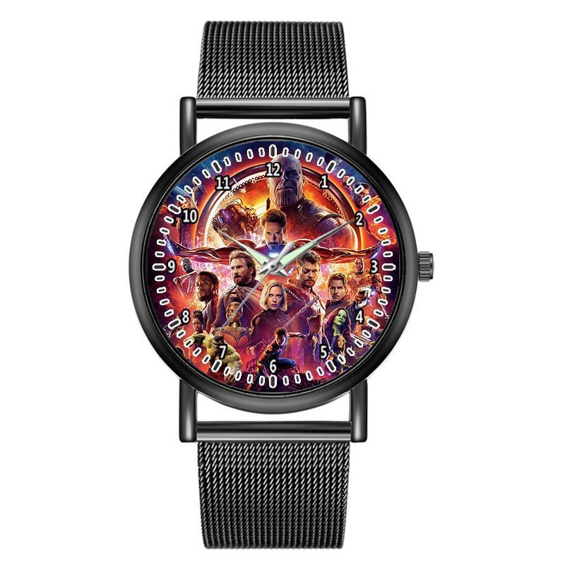 Het Avengers-themahorloge, ani - Anime Kingdom Merchandise recensie en prijs