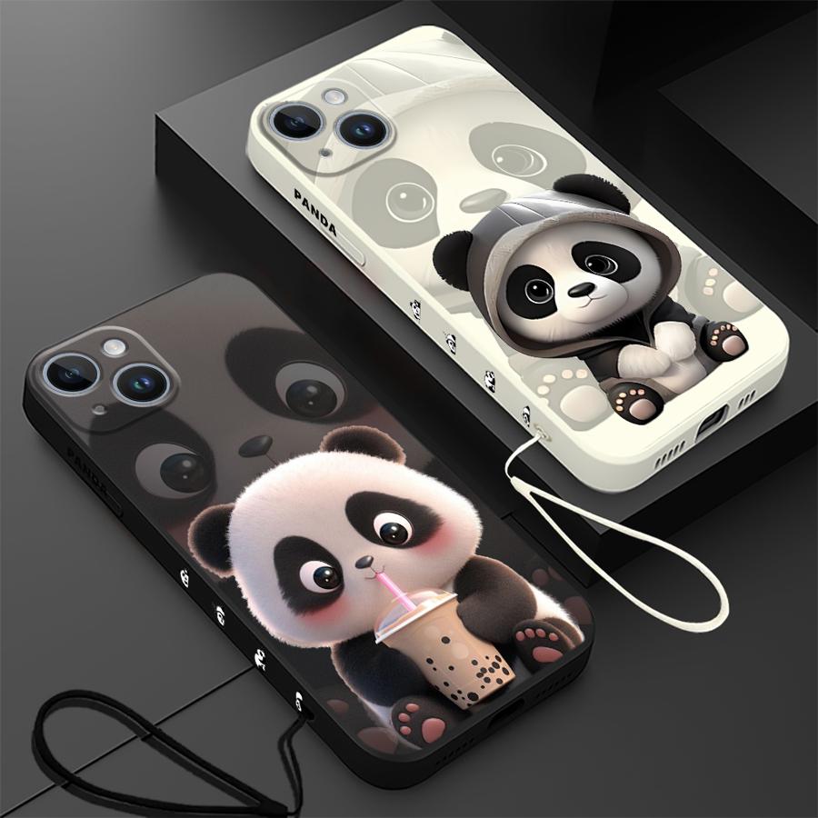 Schattige Panda Telefoon Hoesj - Lanyard Anime Logo recensie en prijs