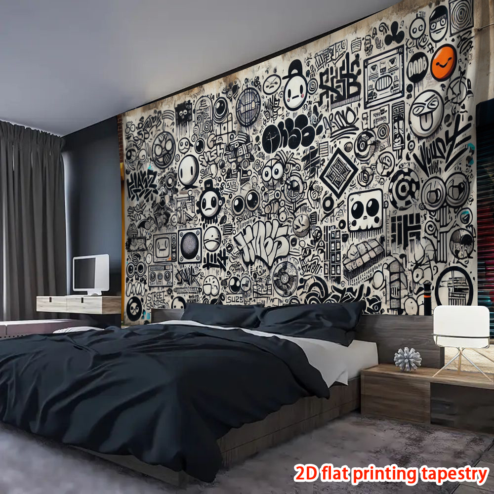 Trendy graffiti wandtapijt str - Wall Scroll Tapestry recensie en prijs