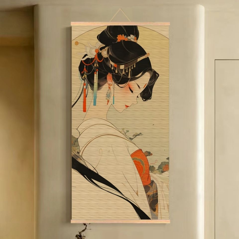 Handgemaakte bamboe scroll tap - Wall Scroll Tapestry recensie en prijs